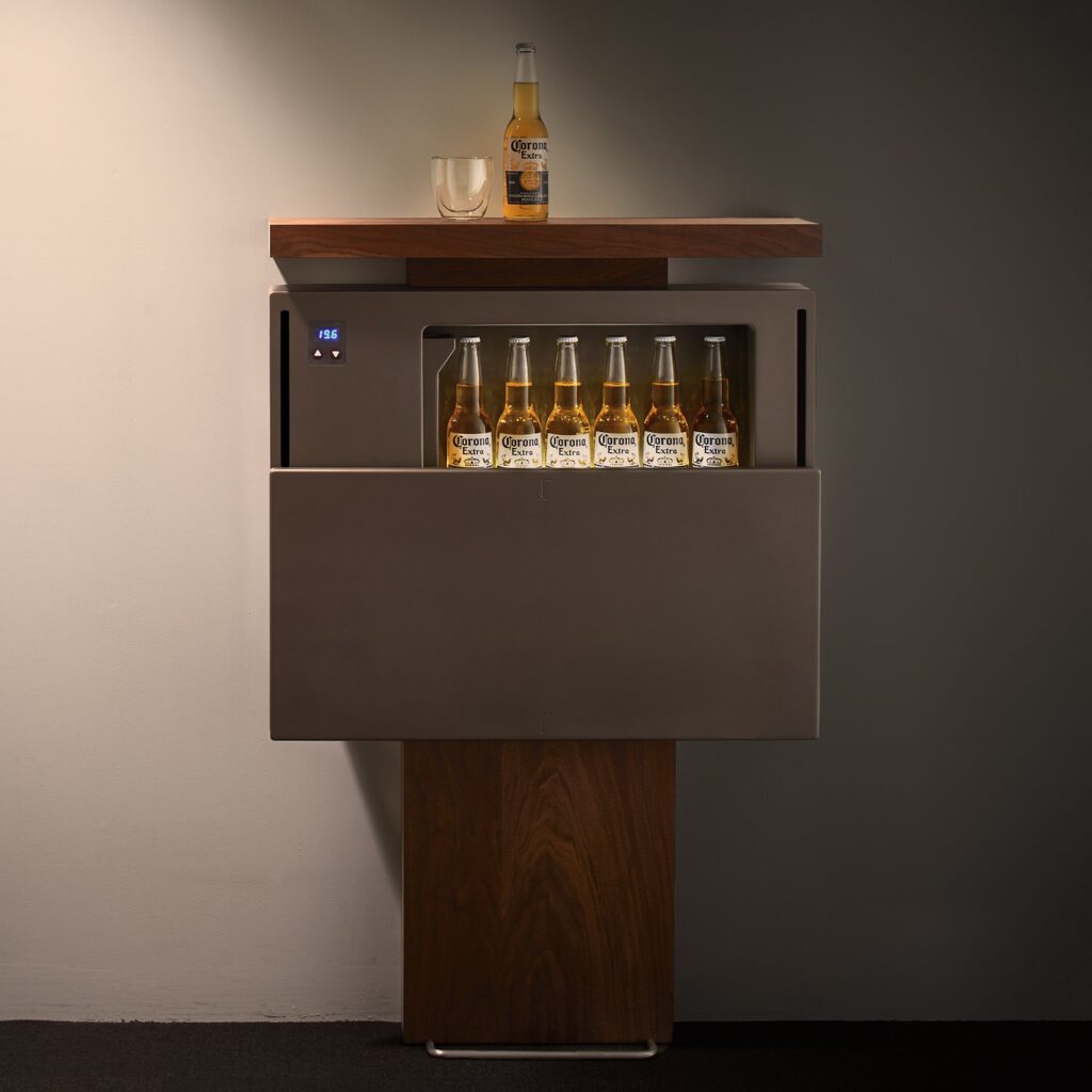 超薄型冷蔵庫 refrigerator 厚さ 奥行き depth 130mm 13cm