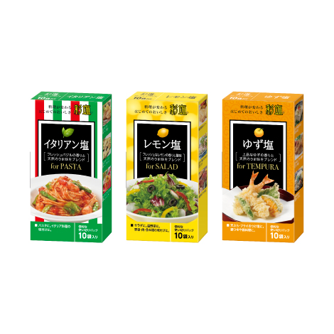 日本精塩株式会社 彩塩 フレッシュパック パッケージデザイン