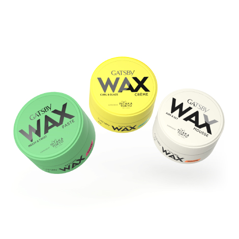 GATSBY アジア市場向け WAX パッケージデザイン開発